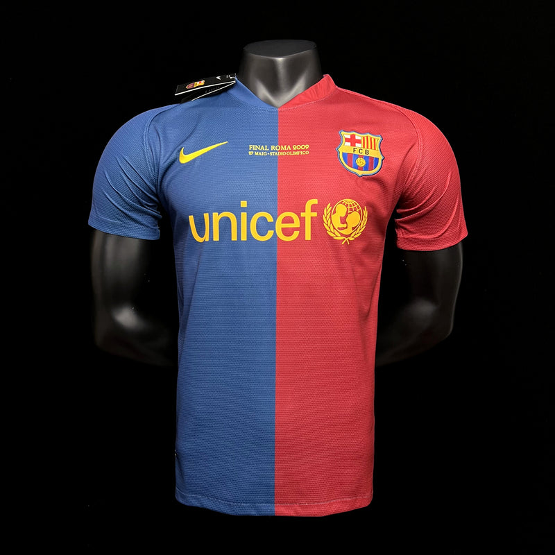 Camisa Barcelona Titular 08/09 - Versão Retro