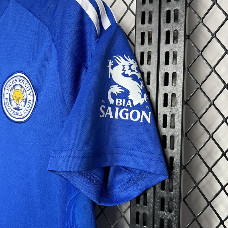 Camisa Leicester Home 24/25 Adidas Torcedor Masculina