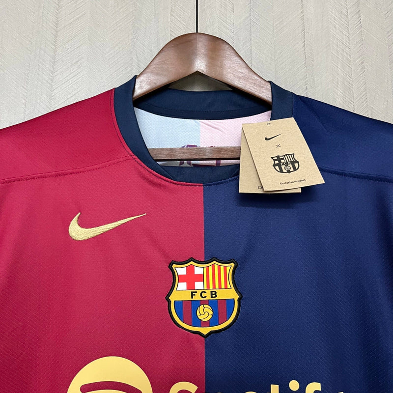 Camisa Barcelona Home 24/25 - Torcedor Masculina