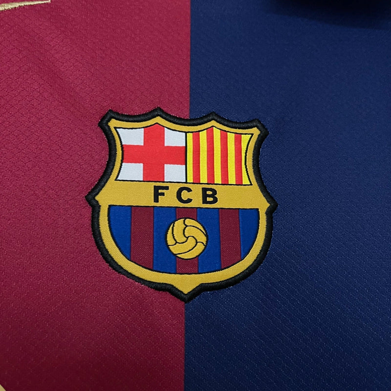 Camisa Barcelona Home 24/25 - Torcedor Masculina