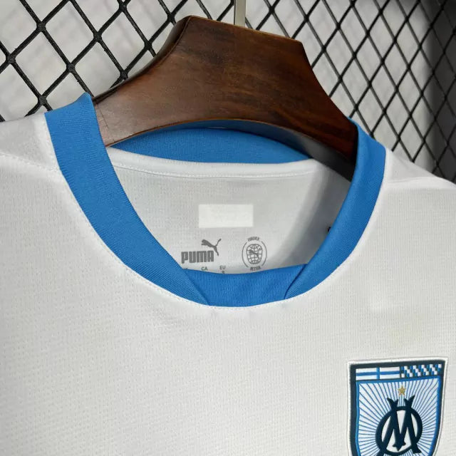 Camisa Olympique de Marseille Home 24/25 - Puma Torcedor Masculina