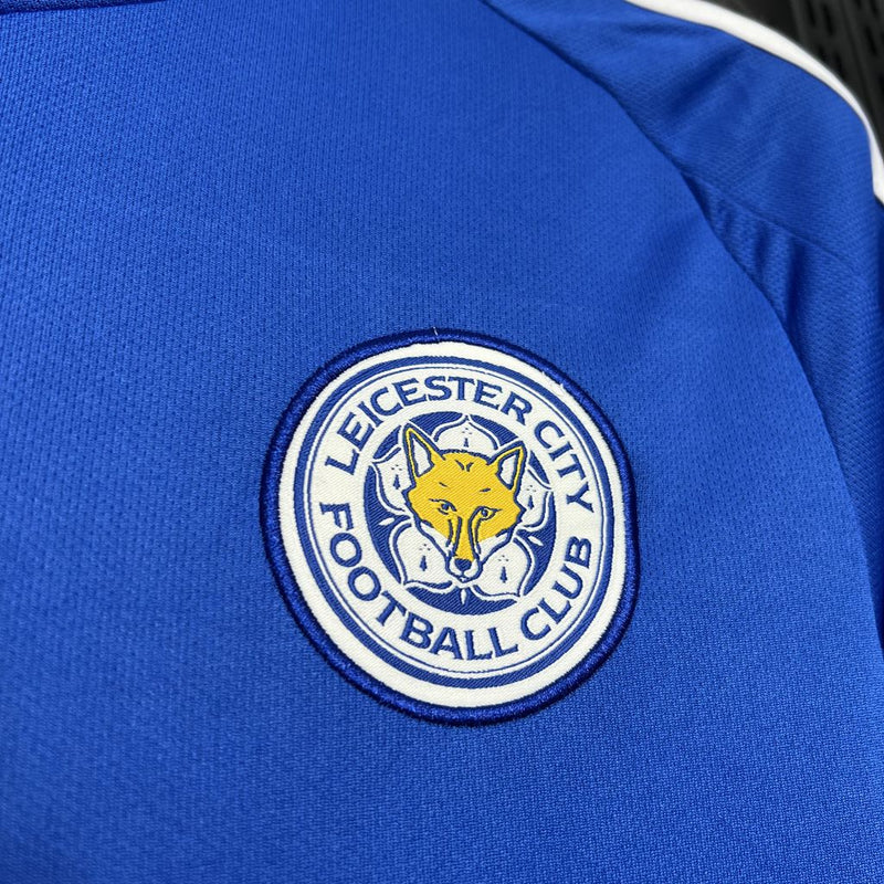 Camisa Leicester Home 24/25 Adidas Torcedor Masculina