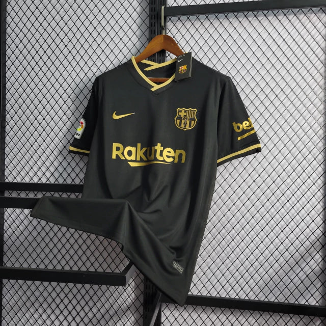 Camisa Barcelona Preta 20/21 - Versão Retro