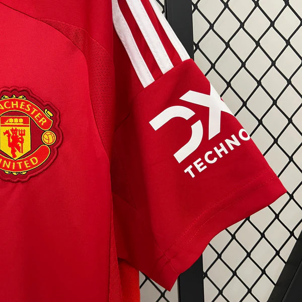 Camisa Manchester United Home 24/25 - Torcedor Masculina - Lançamento