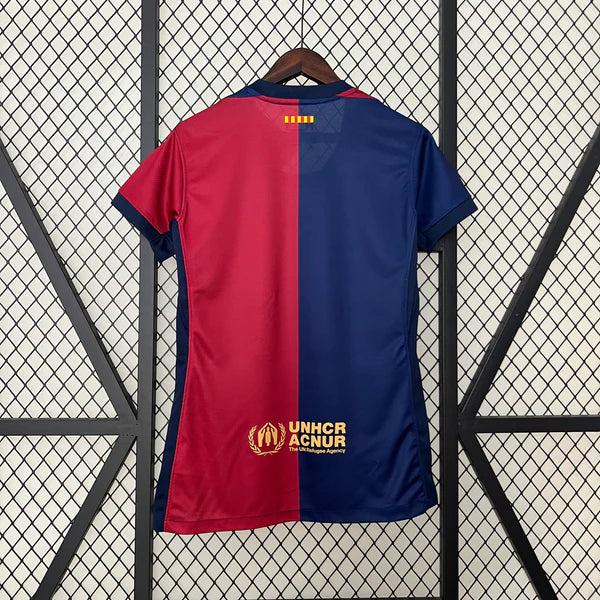 Camisa Barcelona Home 24/25 - Torcedor Feminina