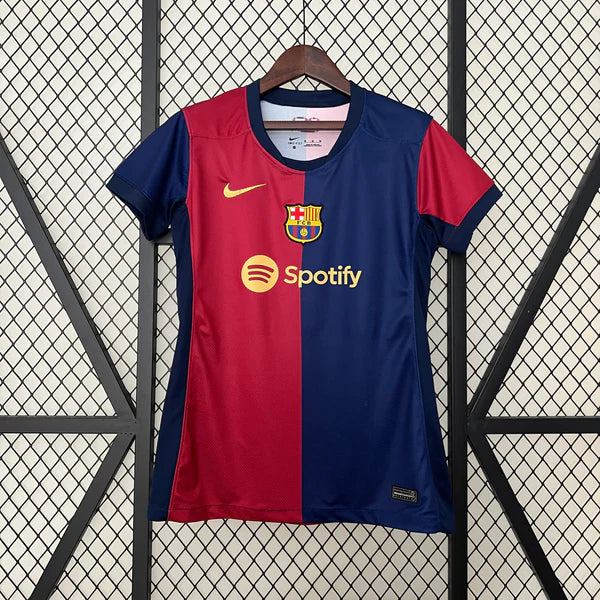 Camisa Barcelona Home 24/25 - Torcedor Feminina