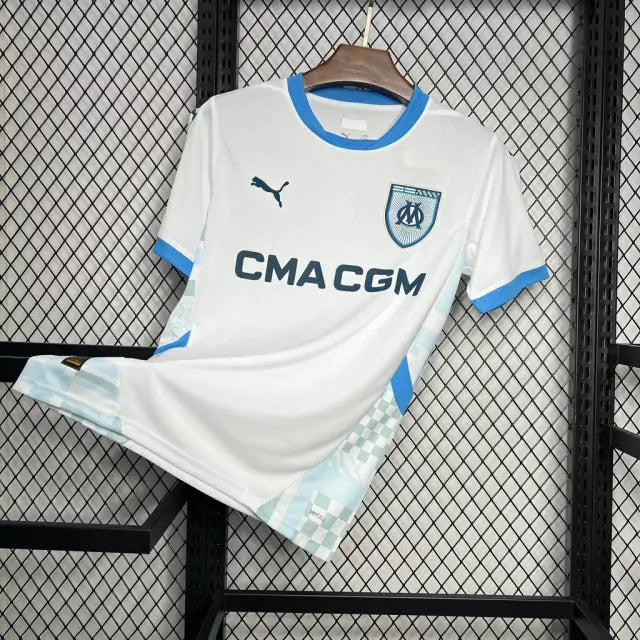 Camisa Olympique de Marseille Home 24/25 - Puma Torcedor Masculina