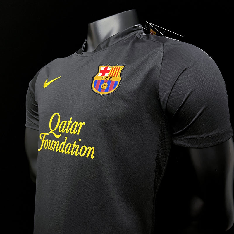 Camisa Barcelona Preta 11/12 - Versão Retro