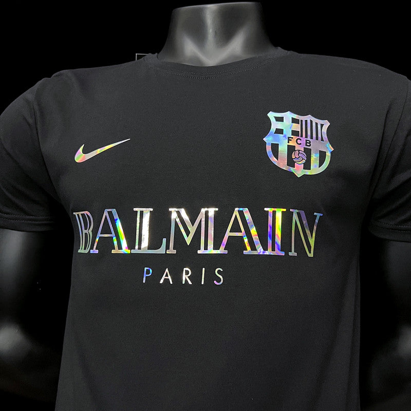 Camisa Barcelona Balmain Preta 24/25 - Torcedor