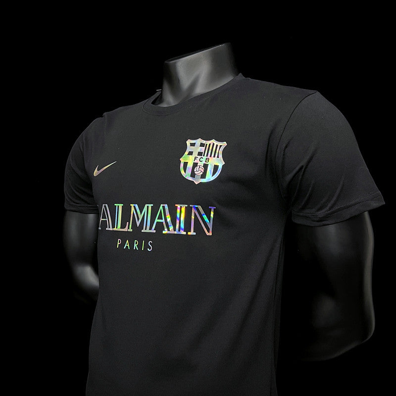 Camisa Barcelona Balmain Preta 24/25 - Torcedor