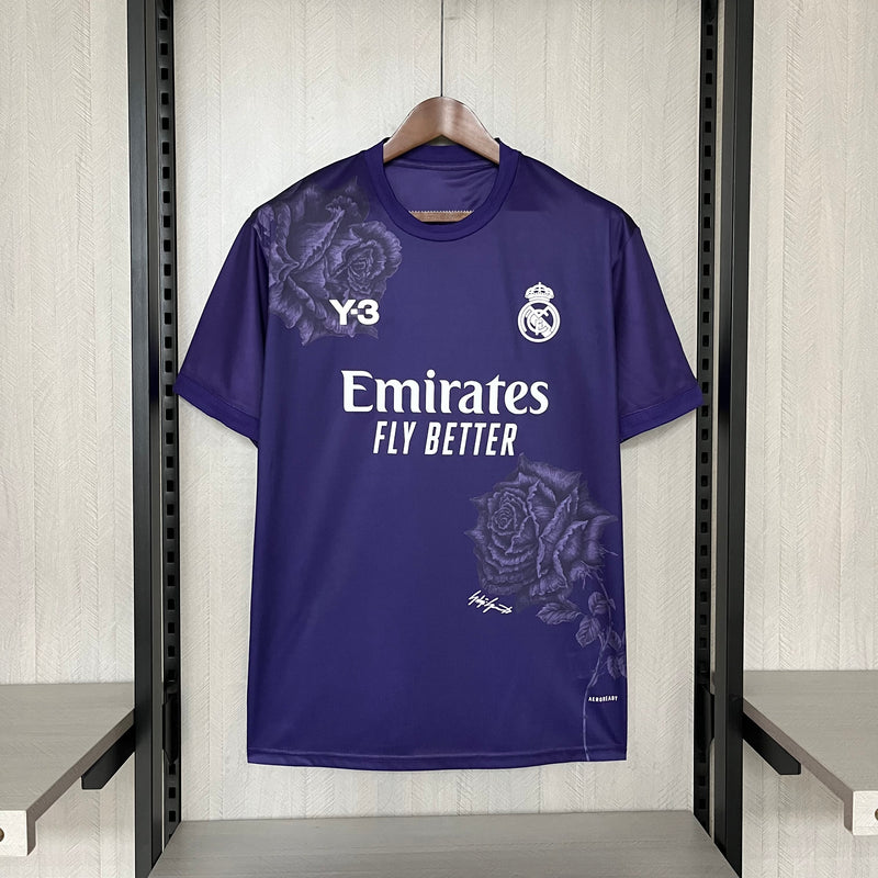 Camisa Real Madrid Edição Especial Y3 Violeta 23/24 - Versão Torcedor