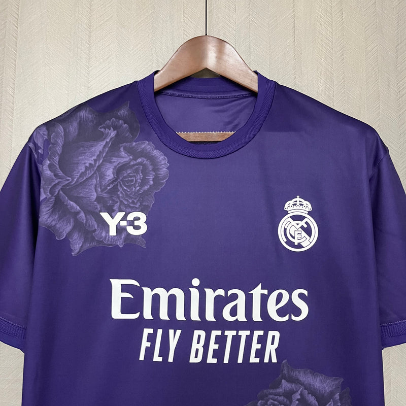 Camisa Real Madrid Edição Especial Y3 Violeta 23/24 - Versão Torcedor