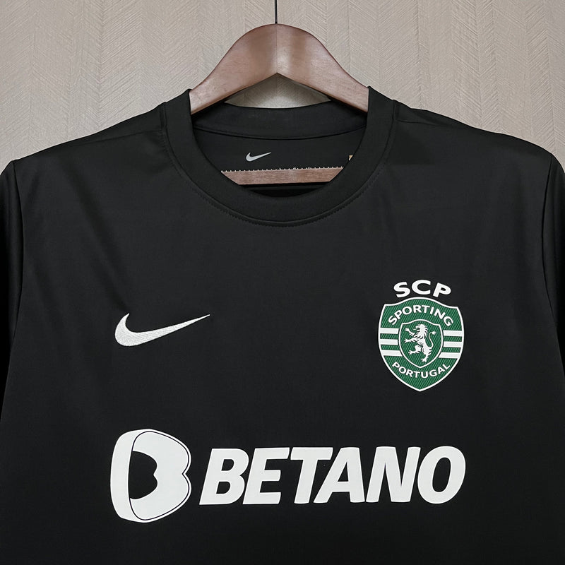 Camisa Sporting IV preta 23/24 - Versão Torcedor