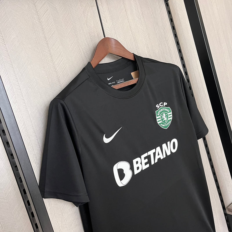 Camisa Sporting IV preta 23/24 - Versão Torcedor