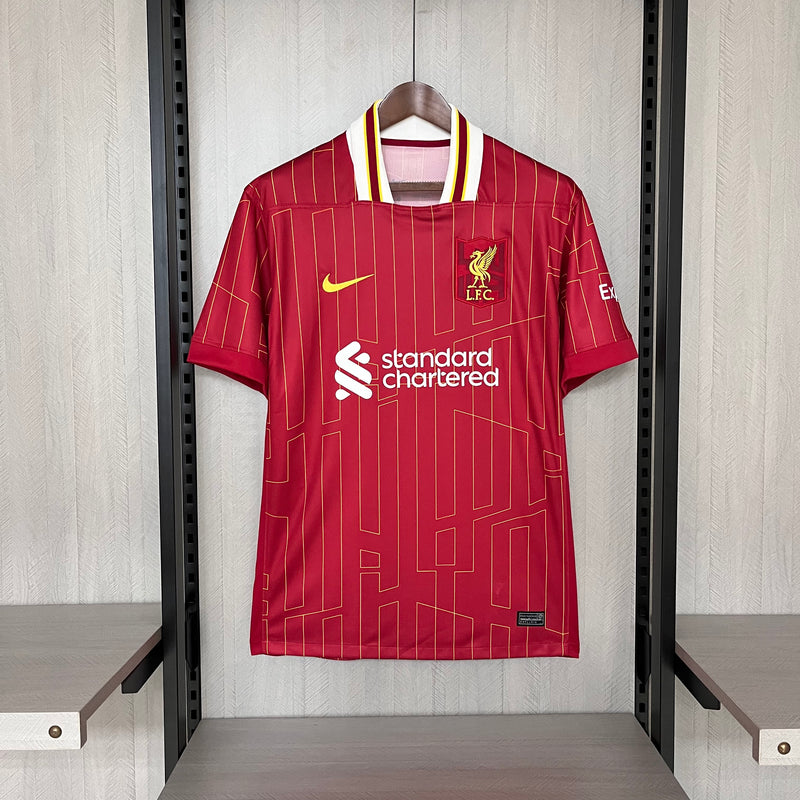 Camisa Liverpool Home 24/25 - Nike Torcedor Masculina