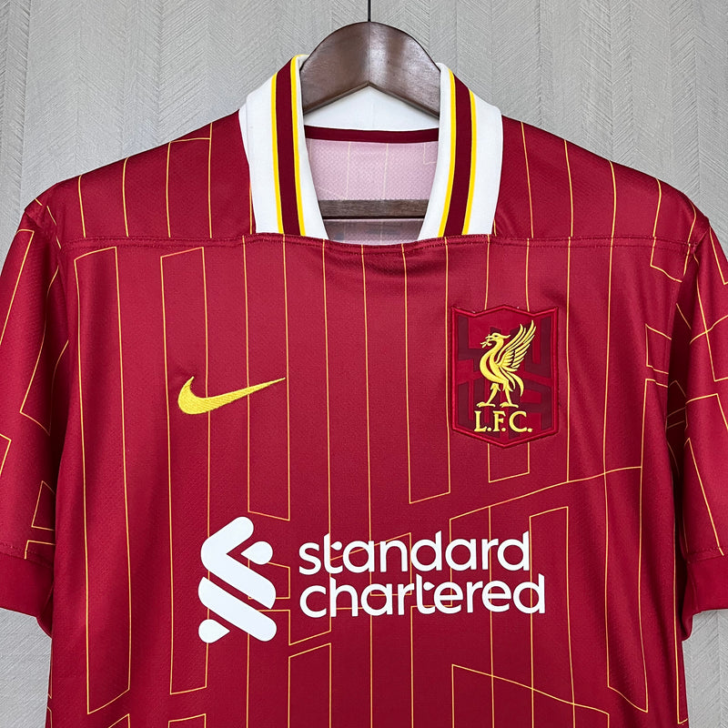 Camisa Liverpool Home 24/25 - Nike Torcedor Masculina