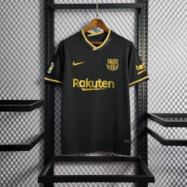 Camisa Barcelona Preta 20/21 - Versão Retro