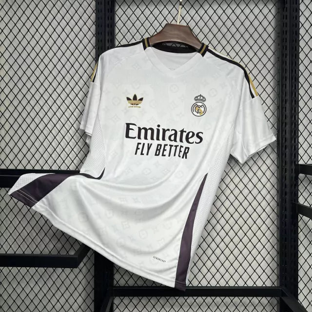 Camisa Real Madrid Louis Vuitton 24/25 - Versão Torcedor