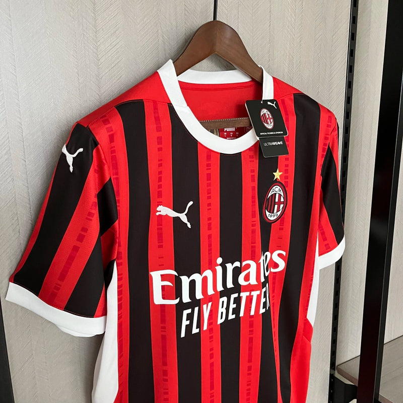 Camisa Milan Home 24/25 - Versão Torcedor Masculina