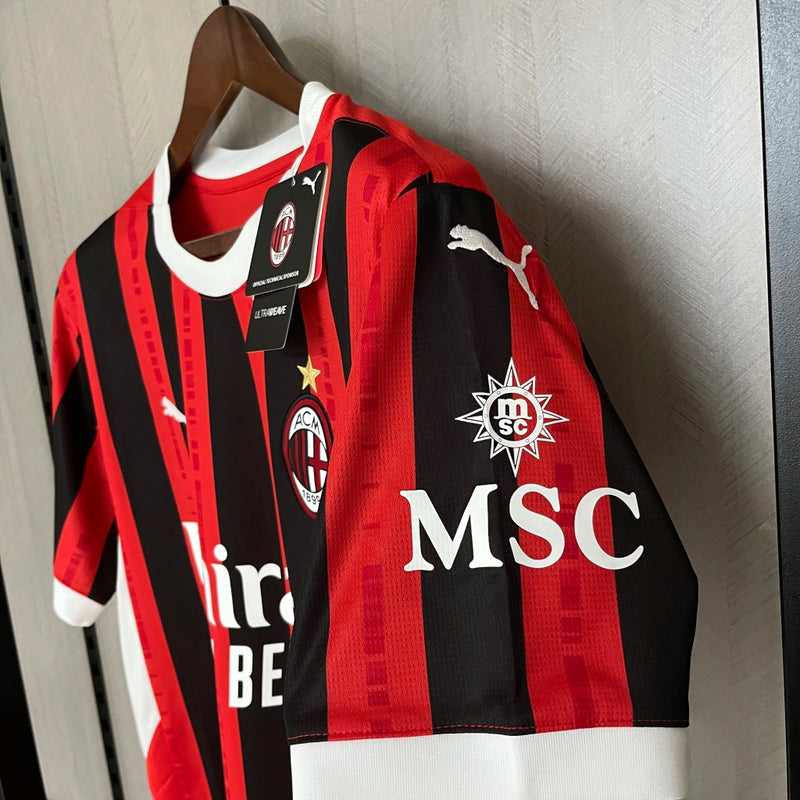 Camisa Milan Home 24/25 - Versão Torcedor Masculina