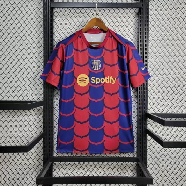 Camisa Barcelona Pré jogo 24/25 - Torcedor