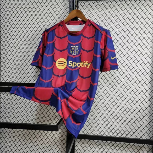 Camisa Barcelona Pré jogo 24/25 - Torcedor