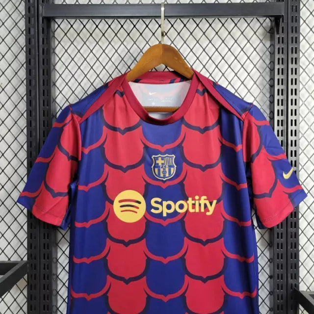 Camisa Barcelona Pré jogo 24/25 - Torcedor