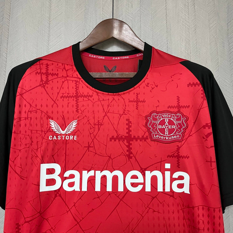 Camisa Bayer Leverkusen Home 24/25 - Torcedor Masculina