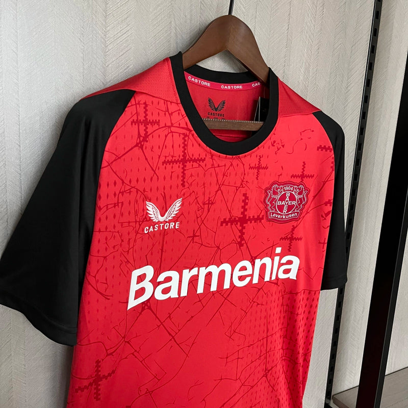 Camisa Bayer Leverkusen Home 24/25 - Torcedor Masculina