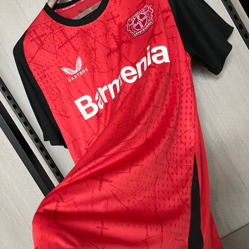 Camisa Bayer Leverkusen Home 24/25 - Torcedor Masculina