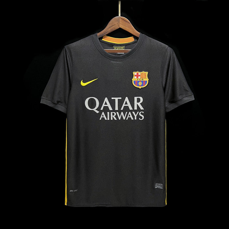 Camisa Barcelona Preta 13/14 - Versão Retro