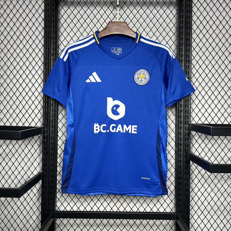 Camisa Leicester Home 24/25 Adidas Torcedor Masculina