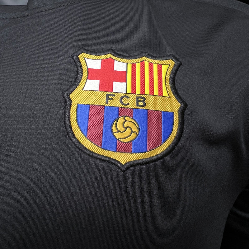 Camisa Barcelona Preta 11/12 - Versão Retro