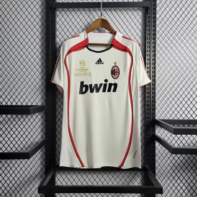 Camisa Milan Branca 06/07 - Versão Retro