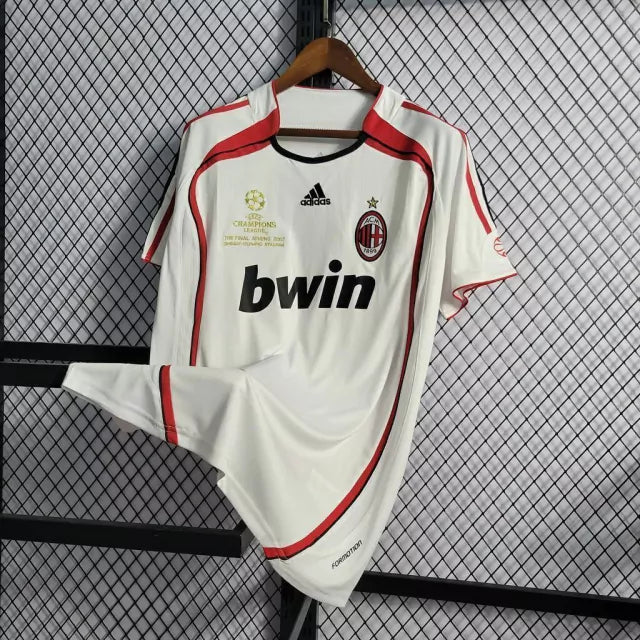 Camisa Milan Branca 06/07 - Versão Retro