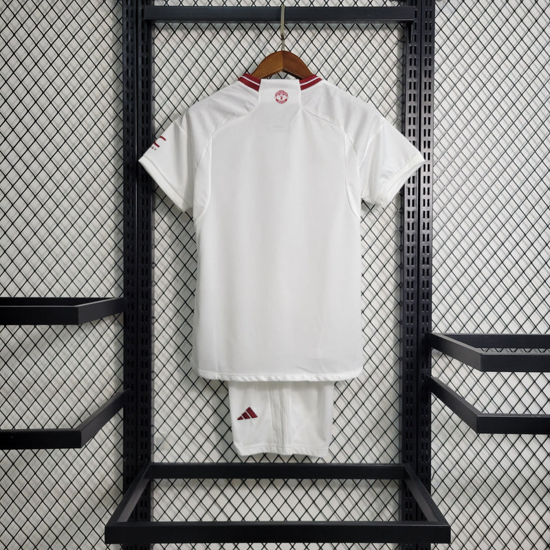 Kit Infantil Manchester United Away 23/24