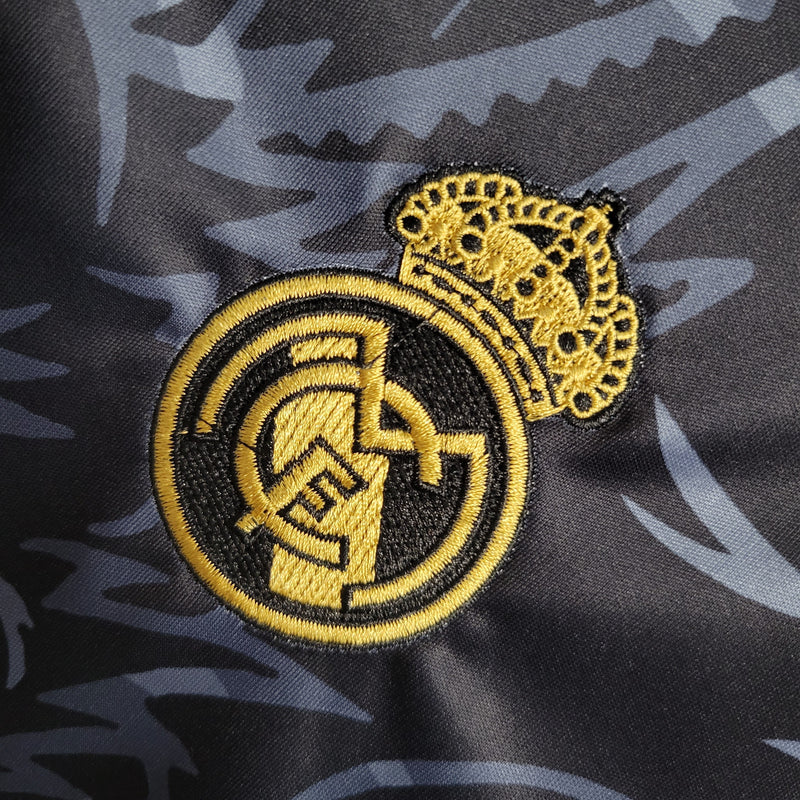 Camisa Real Madrid Black Dragão  23/24 - Versão Torcedor